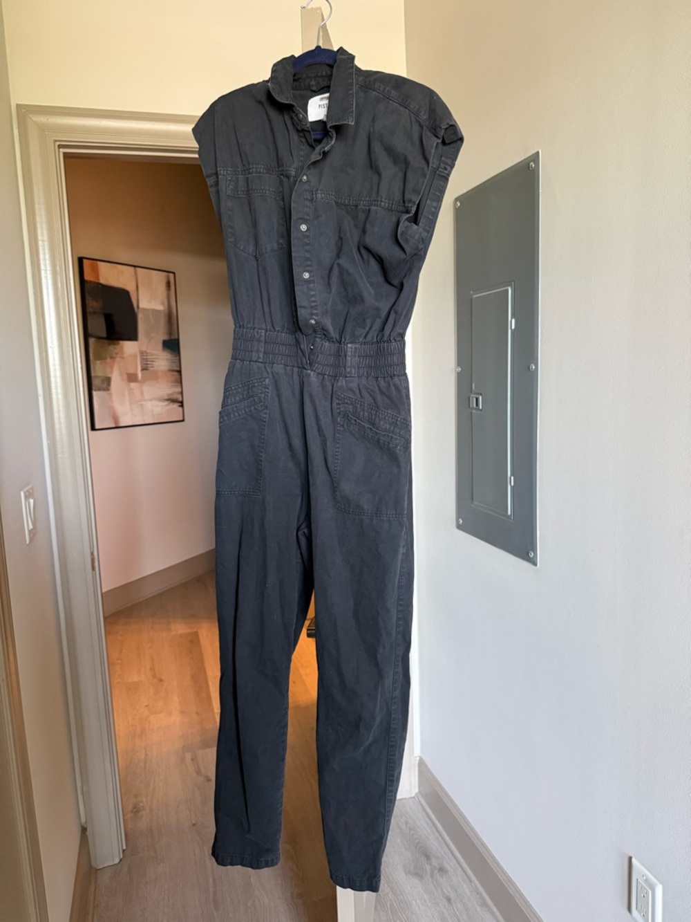 Pistola Rosie jumpsuit black size small